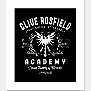 Clive Rosfield Academy Emblem Posters and Art